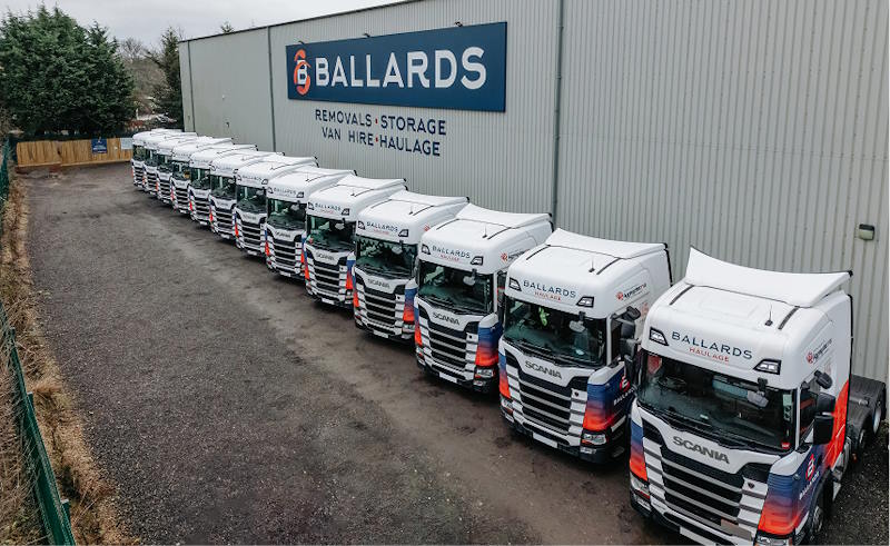 Ballards Trasport Fleet